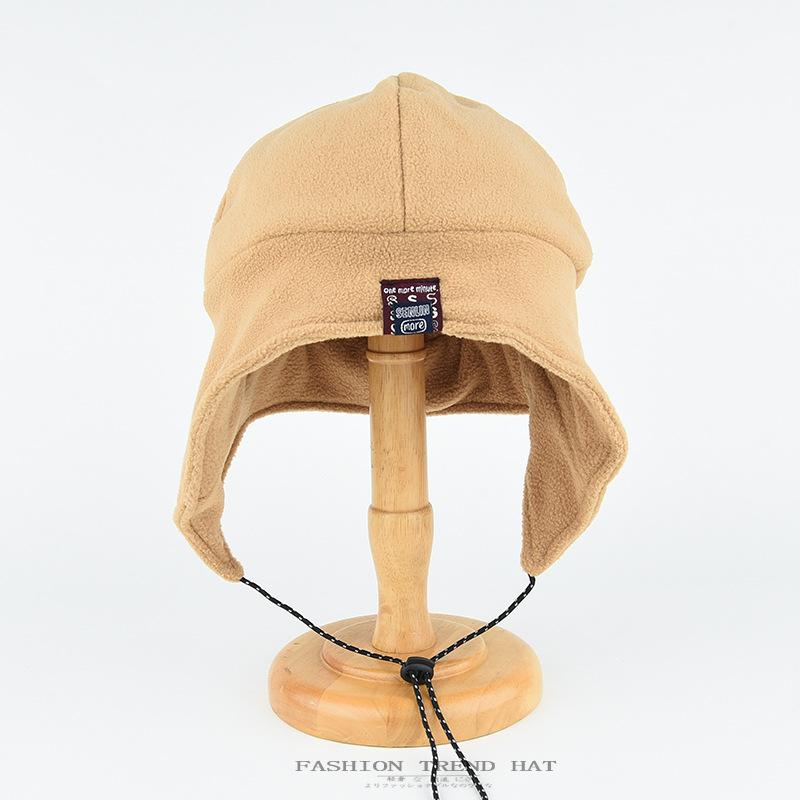 Hut Damen Herbst und Winter Outdoor Verdickt Warm Schüttelkorn Samt Donnerschlag Mütze Herren Reiten Kälteschutz Ohrenklappe Niedlich