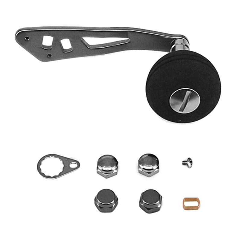 Fishing Rotating Reel Rocker Arm Grip Replacement Single Fishing Reel Handle for Rotating Fishing Reel Accessory
