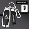 For Mitsubishi Outlander Pajero L200 Triton Colt Lancer Ex Evolution X Ralliart Asx Car Zinc Alloy Key Case Bag Metal Key Shell