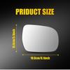 Heated Mirror Glass with Backing Plate Fit Toyota Tacoma 2005-2011 Passenger