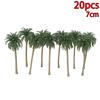 20 X Cocos Palm Trees Layout Forest Beach Diorama Peisaj-Peisaj