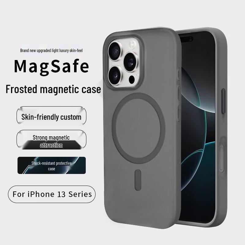 Matowe magnetyczne etui MagSafe na iPhone'a