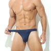 Waist Solid Color High Elasticity U Convex Pouch Thin Soft Anti-septic Moisture Absorption Bikini Thongs