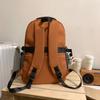 New Schoolbag Retro College Style High School Student Backpack Flow College Student Couple Backpack