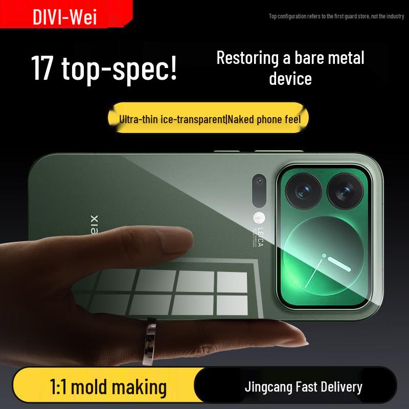 DIVI Ultracienkie Przezroczyste Etui Antywstrząsowe na Telefony Xiaomi