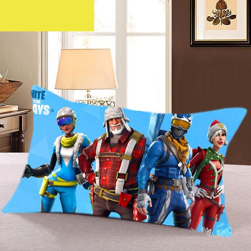 Pillow Around Case Animation Games Rectangular Cover Pillowcase