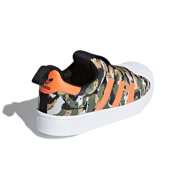 Adidas Originals Superstar 360 C Durable Low-Top Kids Skate Shoes Camouflage Kids Sneaker F36793