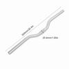 ZK50 Aluminum Fixed Gear Bike Road Bicycle Fixed Gear Riser Bar Handlebar 25.4mm*520mm