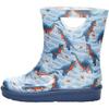 Rahjee Desert Dino Comfortable Durable Waterproof Mid-Top Kids Rain Boots Kids Rain Boots Blue 1102693T