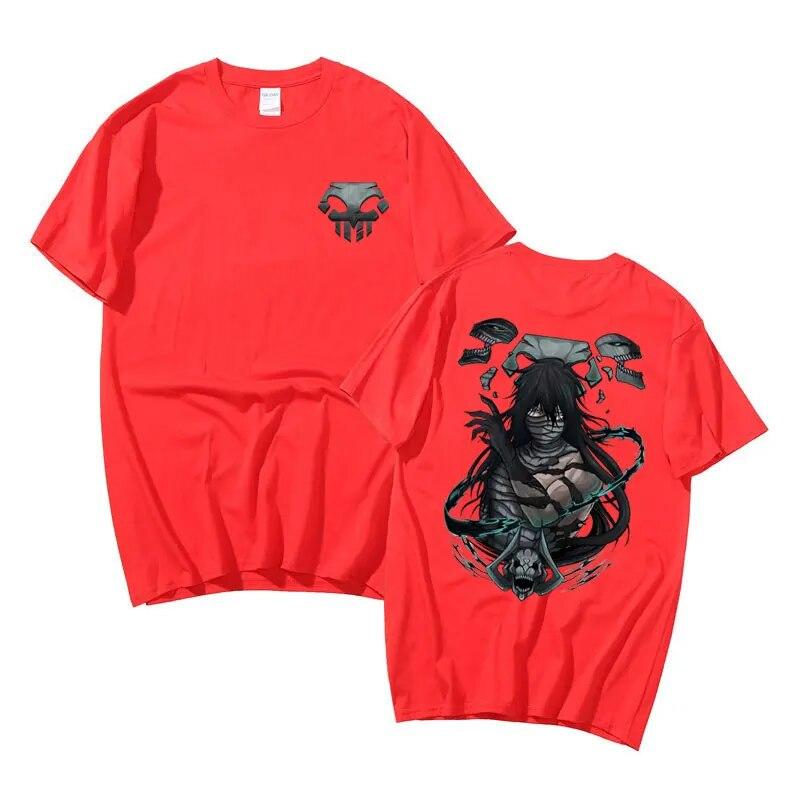 Anime Bleach Kurosaki Ichigo Tričko Unisex Unisexga Harajuku Oversized trička Topy Unisex Bavlněné tričko Unisex Vintage Streetwear