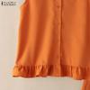 ZANZEA Women Sleeveless Vest Tops and Shorts Summer Two Piece Suit Sets