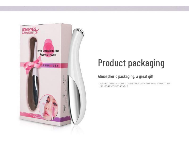 Electronic Eye and Lip Beauty Massager Device