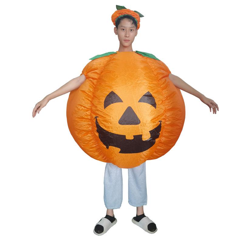 Cycling Pug Inflatable Halloween Costume - Hot-Selling Party Mascot & Prank Outfit