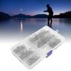 160PCS with Storage Box Fish Hook Set High Carbon Steel Fishing Hooks  Freshwater Fishing