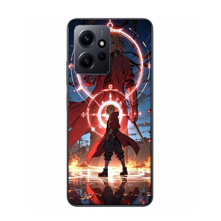 

Anime F-Fullmetal A-Alchemist_ Brotherhood Phone Case For Redmi 12 13C 12C 15C 9 10 10C Note 13 Pro Plus 14 15 Pro 9T 9C 9A TPU Redmi Note 14 Pro 5G