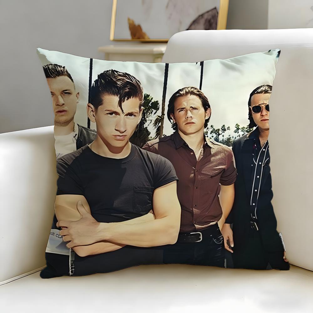 classic band Arctic Monkeys Cushion Cover Soft  EasyWash Pillow Case  Versatile for Couch Bed Travel and Office