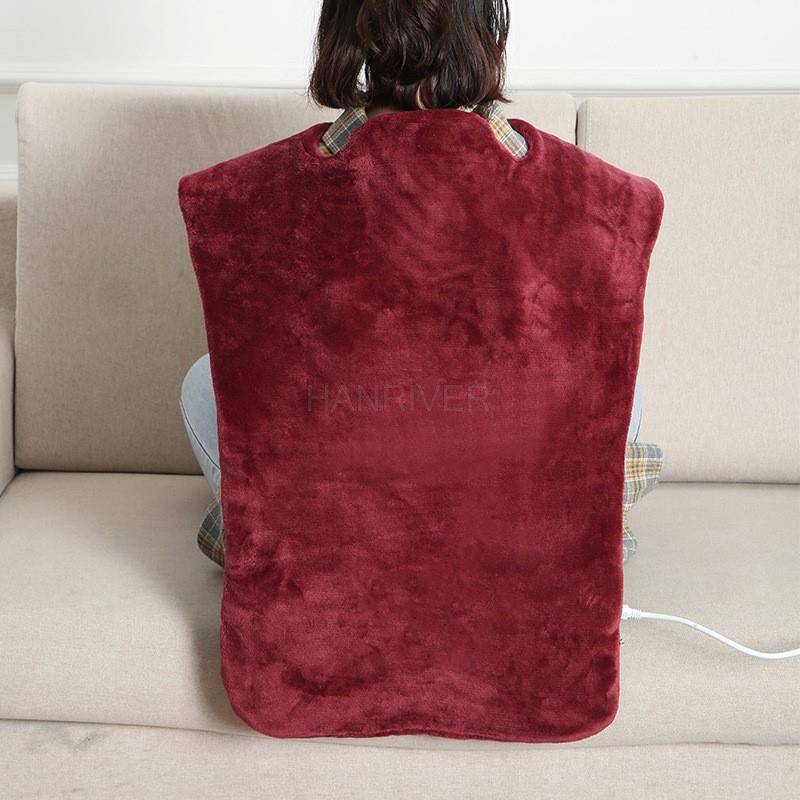 Relief Massaging Heat Wrap two-in-one heating pad massage heating shawl massage the back neck and shoulders