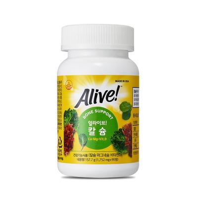 Alive Кальцій, 90 таблеток, 1 одиниця, Корейський продукт для здоров'я