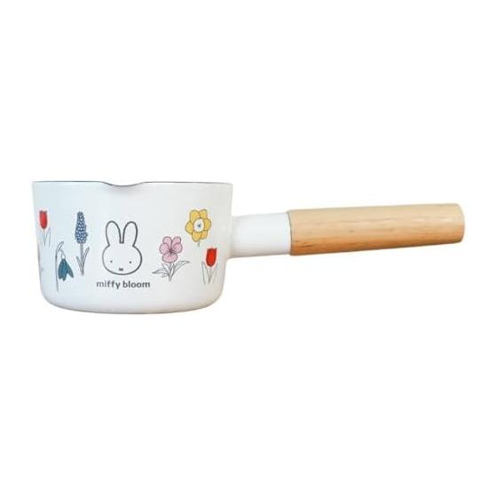 Fuji Enamel Miffy Bloom Milk Pan 12cm MF26-12M