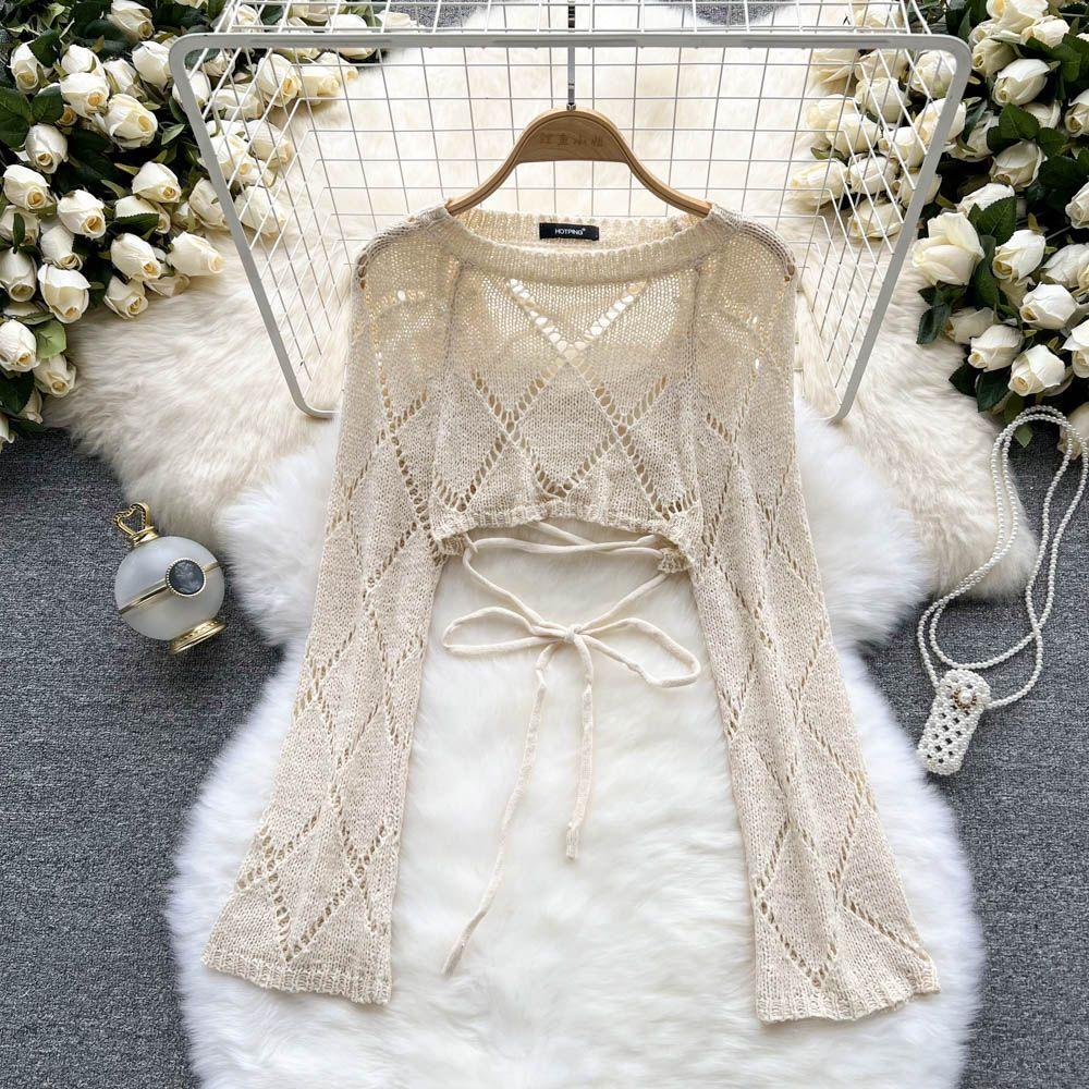 

Сердце Машина Выдолбленный Сзади Бретель Дизайн Сексуальный Однотонный Женский Короткий Трикотажный Топ L