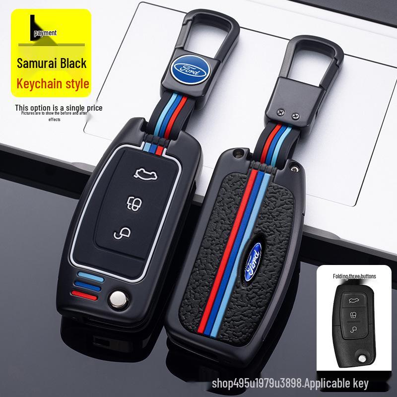 Compatible Key Shell for Ford Classic, Focus, Fiesta (09/11/13/14/15), Kuga, Ecosport Models
