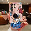 Magnetic Cute Astronaut Pattern Phone Case For Samsung Galaxy S26 S25 S24 S23 Ultra S25 FE A57 A56 A37 A17 A55 A26 A36 A35 Cover
