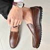 Men’s Moccasins Loafer Driving Shoes Flats Casual Slip On Plus Size Wide Head Shoes for Men