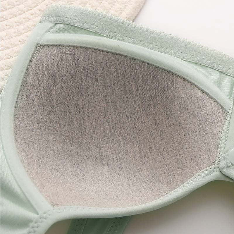 Feste Cup vorne offene Schnalle Mittleren Alters und ältere Unterwäsche weibliche große Größe ohne Stahlring BH dünne Abschnitt Unterhemd Typ BH