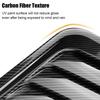 1Pair Car Hood Decoration Realistic Air Outlet Design Simulation Air Vent Fake Air Intake Body ABS Auto Decorative Sticker