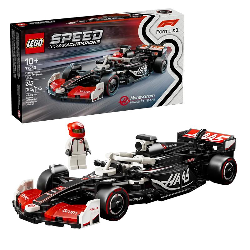 LEGO 77250 MoneyGram Haas F1® Team VF-24 Race Car Block Toys