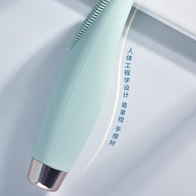 7-Speed Rechargeable Silicone Facial Cleansing Brush – Deep Pore Cleanse & Serum Infusion Device