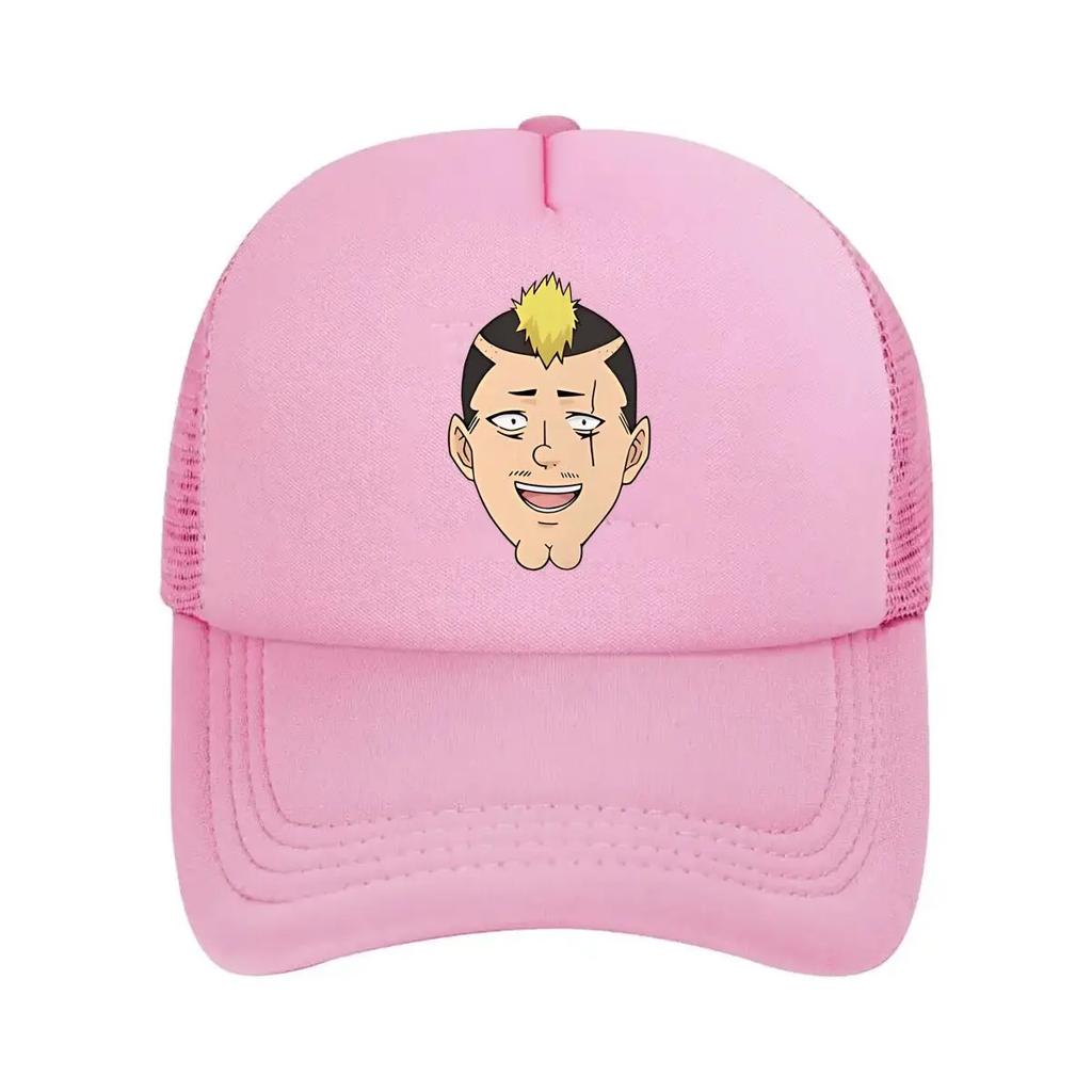 Anime Face Manga - Inspired, Character Expression Design Mesh Baseball Cap