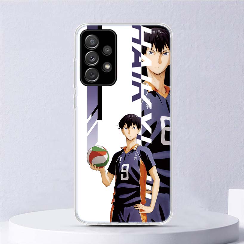 Anime Haikyuu Schulvolleyball Weiche Hülle Für Samsung Galaxy A17 A16 A26 A36 A56 A15 A14 A13 A55 A54 A53 Handyhülle A25 A35 A24