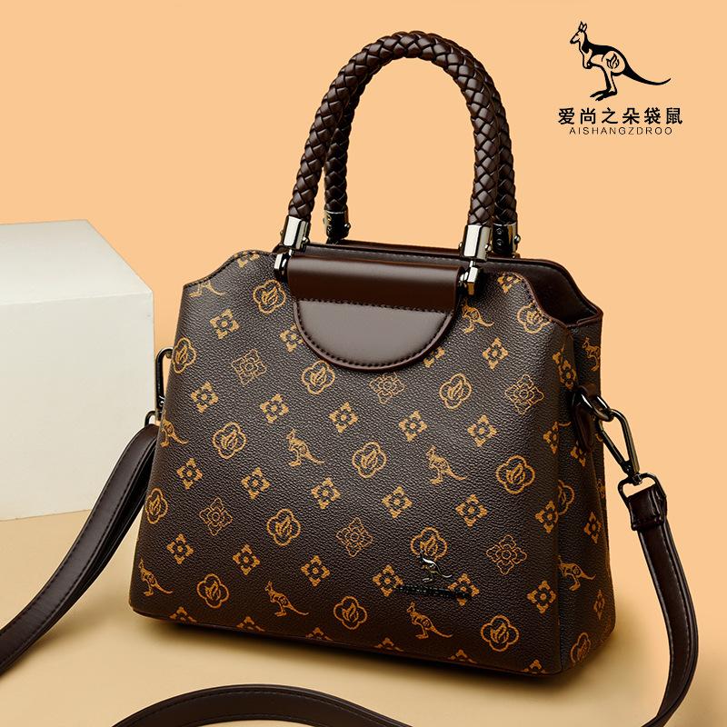 Women's bags, high-end women's bags, new large-capacity handbags, versatile shoulder diagonal bags