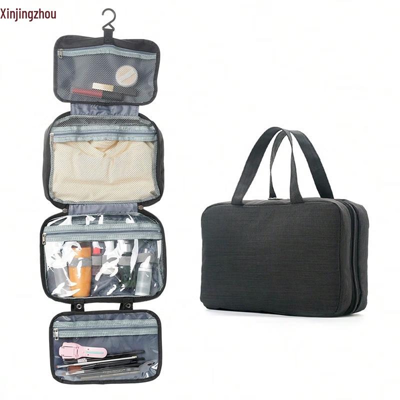Portable Hanging Dry Wet Separation Toiletry Bag