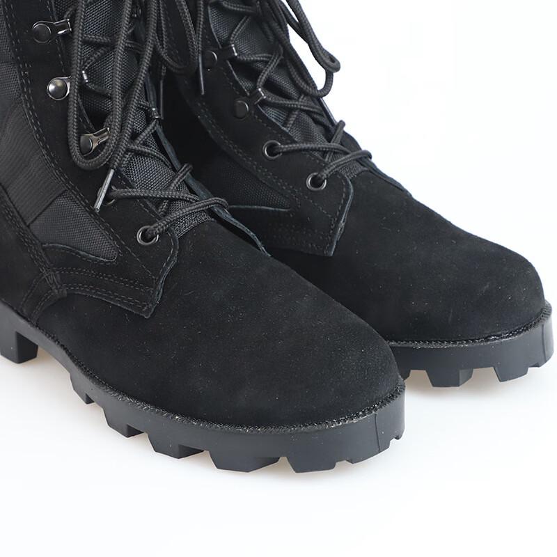 Men's Zipperless Tactical Outdoor Combat Boots