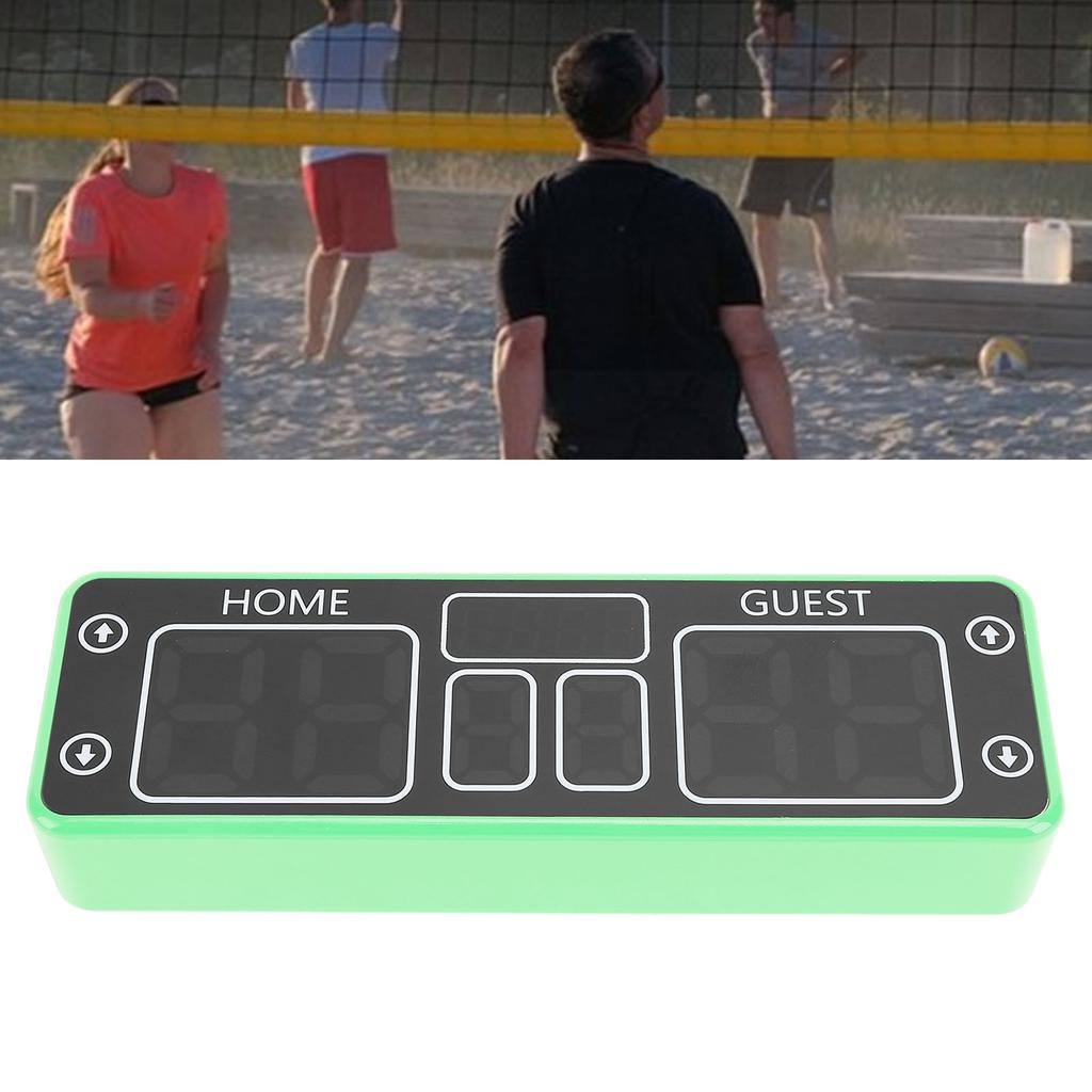 Digital Scoreboard Battery Powered Scoreboard LED Electronic Scoreboard Score 2000mAh for Indoor Outdoor Games