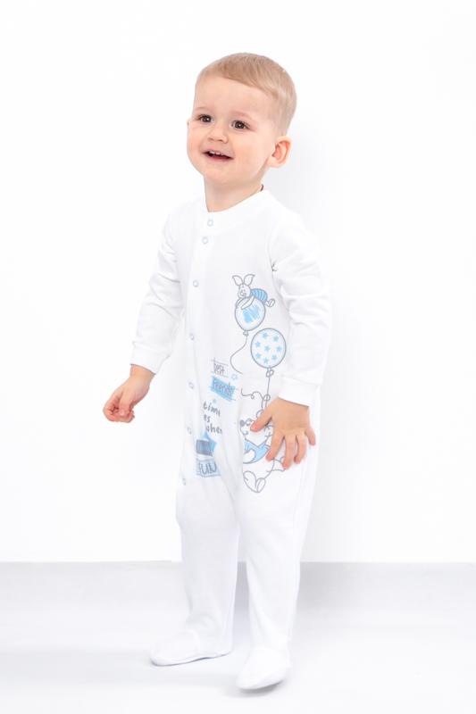 Bavlněný broušený body pro kojence – Snadné zapínání na druky a přiléhavý střih, Polosezónní, 5032-023-33-4 HC