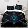 Geometry Line Duvet Cover Colorful Pattern for Children Teens Boys Adult Abstract Art Quilt Cover for Bedroom Decorations Queen