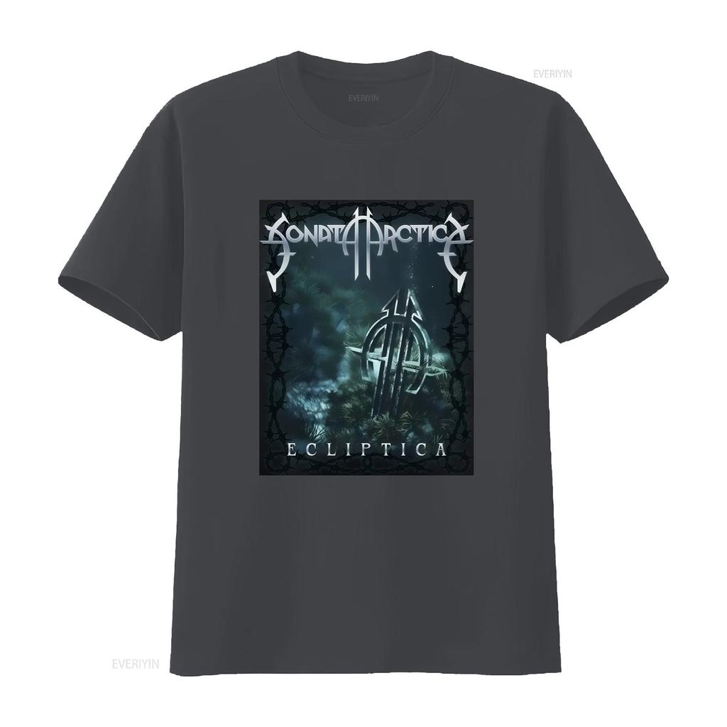 Sonata Arctica Ecliptica Music Underground Classic T Shirt Available In S 5xl Sizes Vintage Top For Everyday Wear