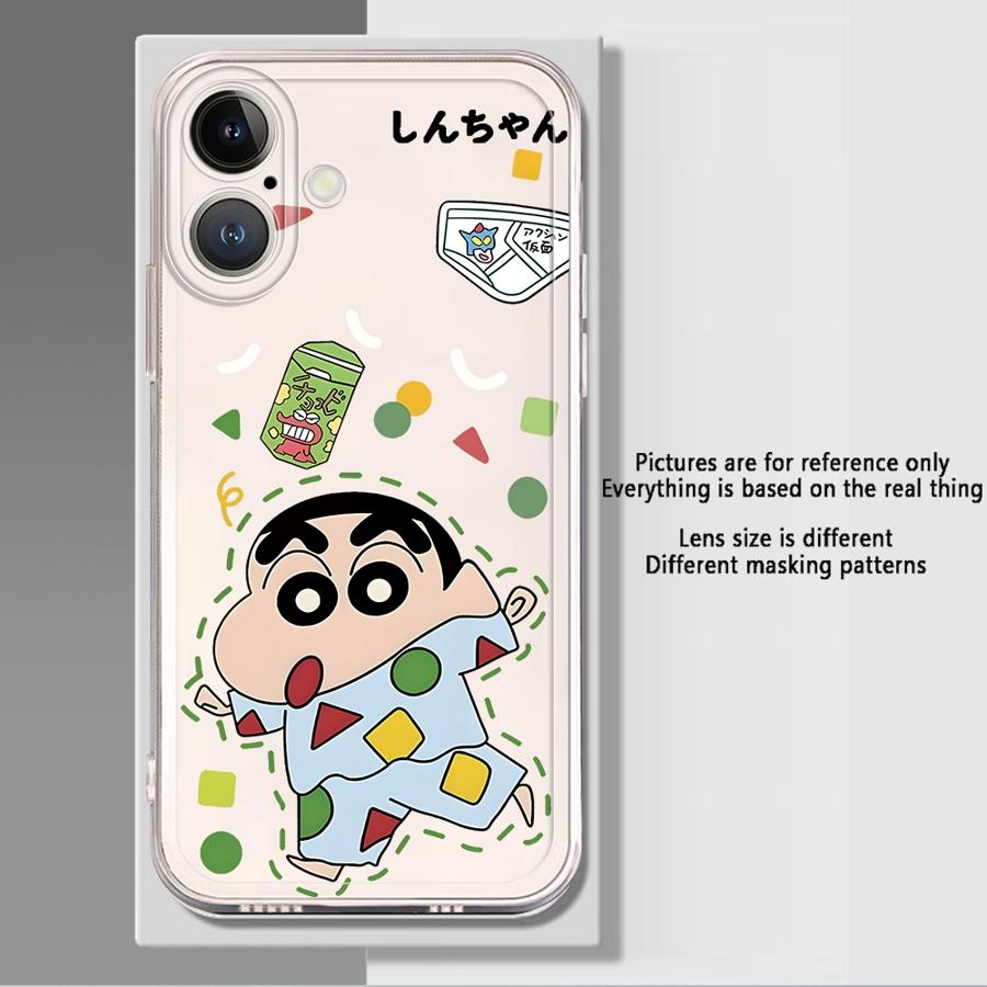 Shin Himawari Case for iPhone 17 Pro Max 7 8 16 XS Max 14 Plus 11 XR 12 Mini 13 Pro Air 15 Soft Phone Cover