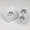 Presa di Corrente Estensione Doppia Wireless Standard Europeo Tedesco
