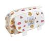 Pen Case - A Large Capacity Cute Animal Printed Cosmetic and Stationery Storage Bag with Zipper Closure, Durable Fabric Pen Case