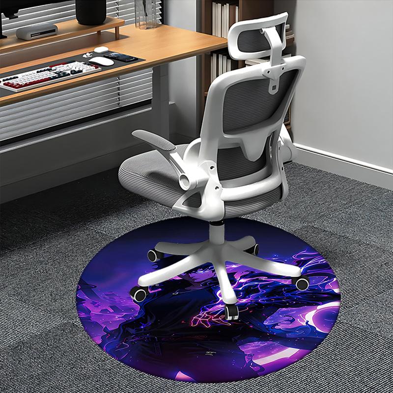 

Solo Leveling Chair mat Round Rug Office carpet, Non slip, Suitable for Living Rooms, Bedrooms Decor 1205541a 80cm by 80cm