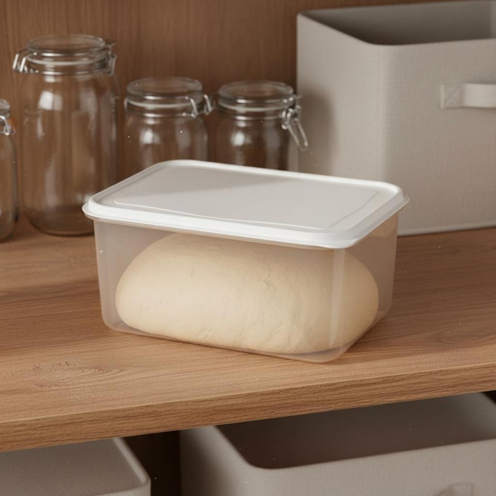 Bread-Making Proofing Box Airtight Closure Bread-Making Fermentation Box Bread Fermentation Container Transparent Design