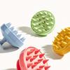 Handheld Scalp Soft Brush Stress Relief Shower Hair Root Massager Wet Dry Use Bathing Scrubber Men Exfoliator Households