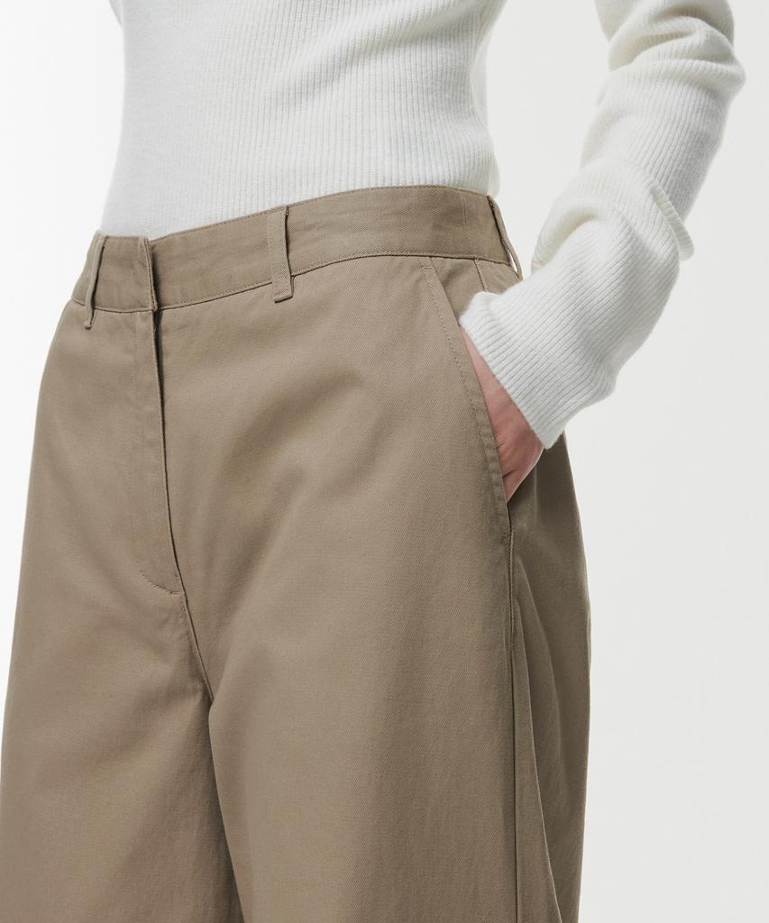 MUSINSA STANDARD WOMAN Women'S Wide Chino Pants [Beige]