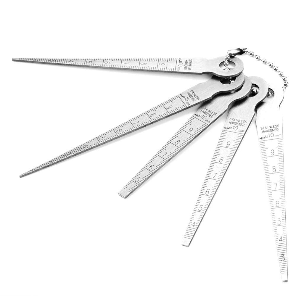 Accurate Taper Gauge Hole Inspection Depth Ruler Feeler Welding Gauge  Welding