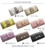 Long Wallet Wallet Python Leather Genuine Leather Belt Violet [Sankyo Shokai] Women's Design