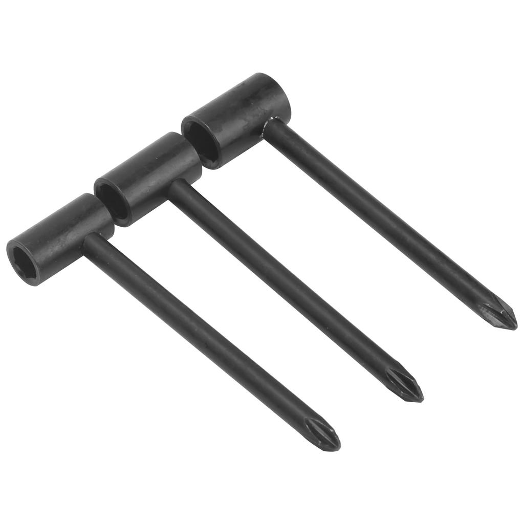 3PCS Guitar Rod Wrench Iron 7MM  8MM  6.35MM Universal Instrument Adjustment ToolBlack